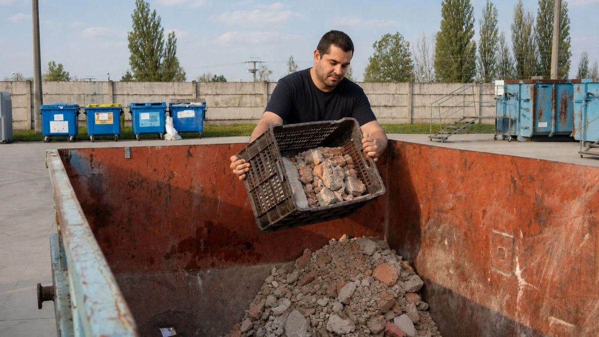 Fizetni kell az építési törmelék leadásáért, de tudunk egy olcsóbb legális megoldást
