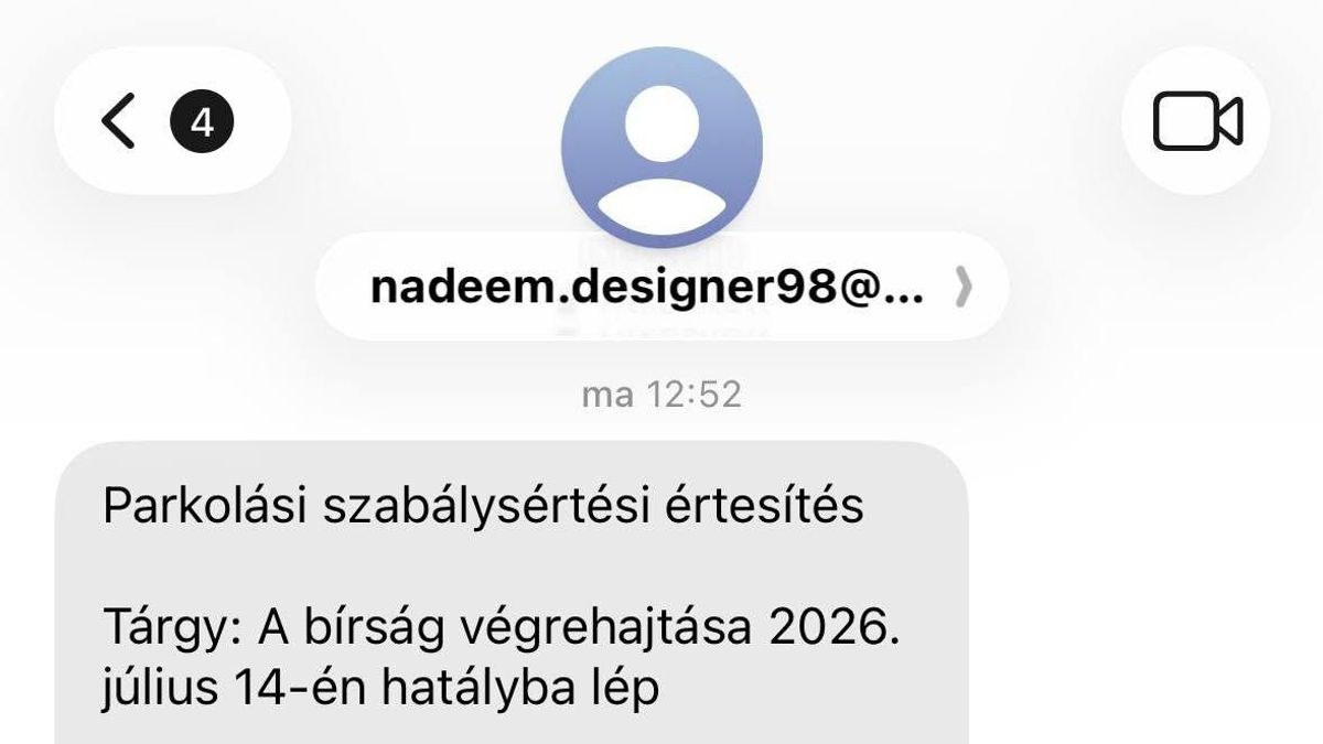 Figyelmeztet a veszprémi szolgáltató: parkolási bírságra hivatkozva próbálják átverni az autósokat