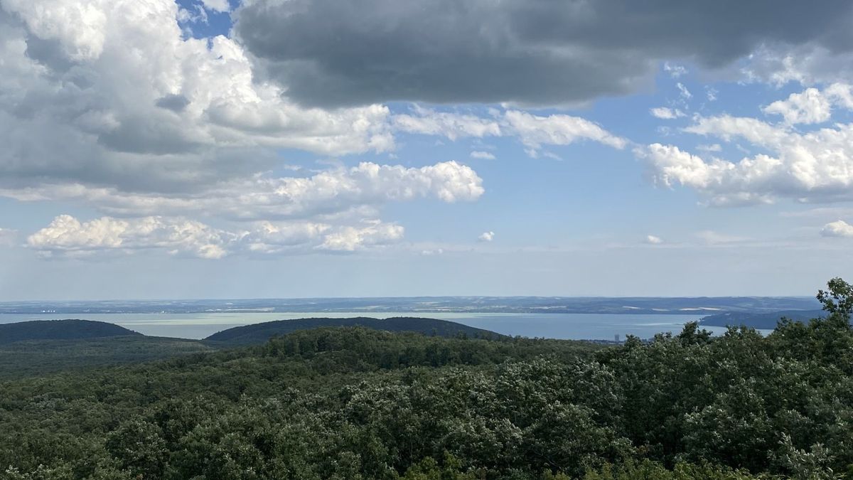 Zöld tenger mögött csillan meg a Balaton, mutatjuk, hol rejtőzik ez a kilátó (galéria + videó)