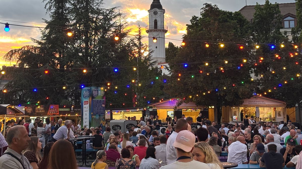Újra életre kelt az Óváros tér: 10 napig Veszprém a balatoni borok és a jazz fővárosa +fotók, videó