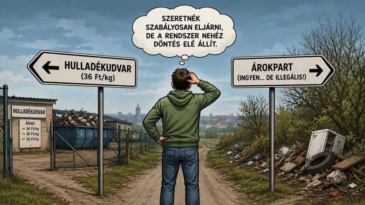 Fizetőssé vált az építési törmelék leadása, több mint száz önkormányzat kéri a döntés visszavonását