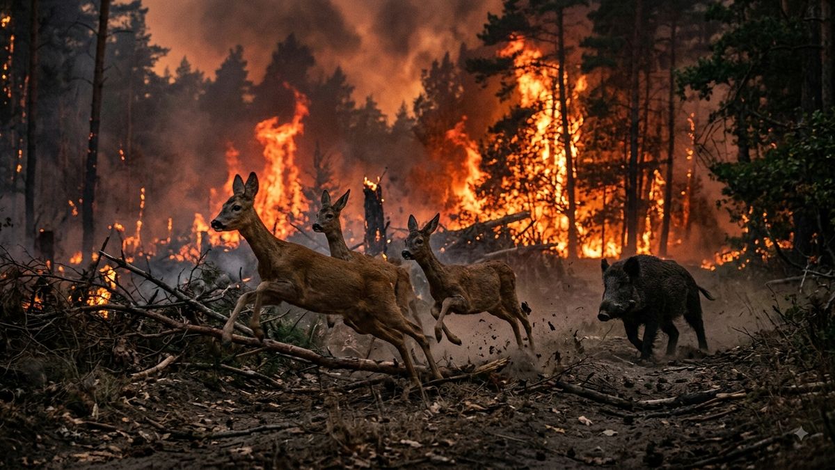A bozóttüzek elől menekülő vadállatok érdekében intéztek felhívást a civil lakossághoz