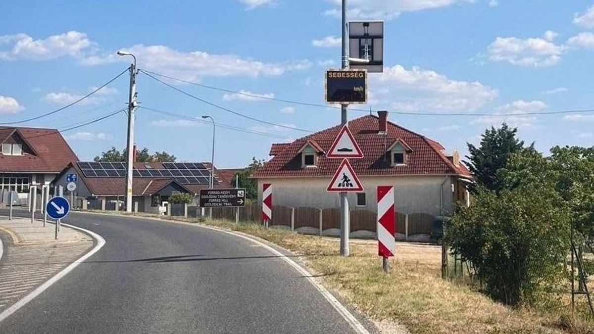 Új sebességmérő lassítja az autósokat a Balaton-parton – itt nagyon figyelj!