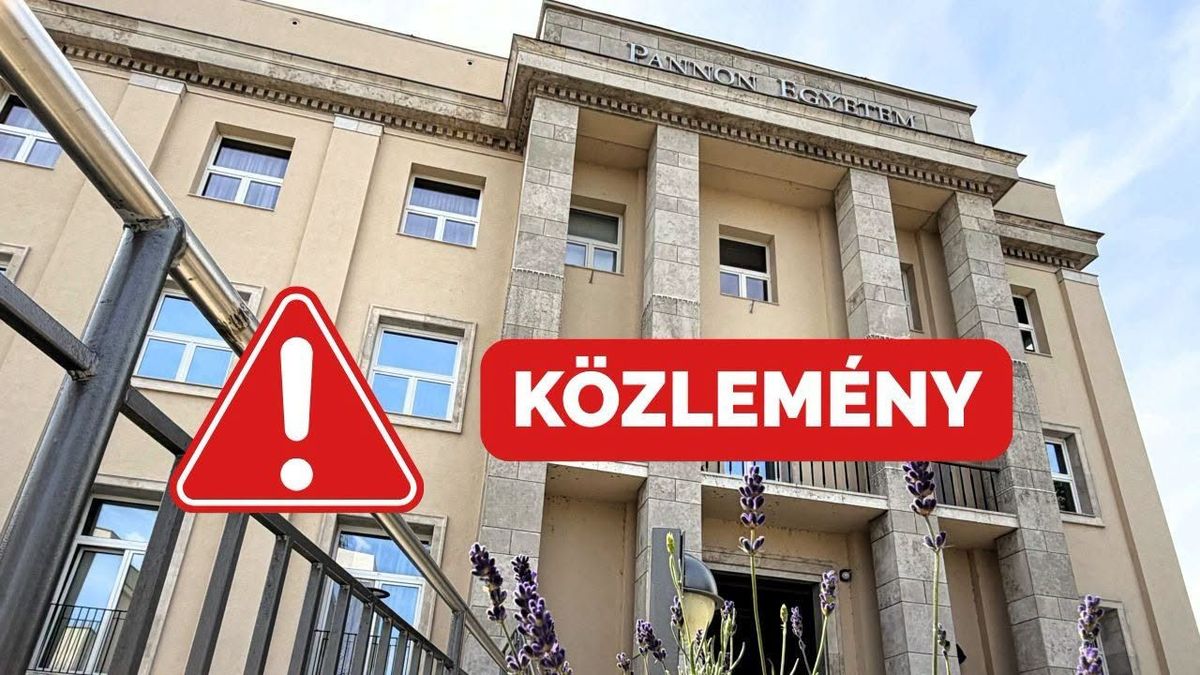 Átmenetileg zárva tartanak a Pannon Egyetem épületei