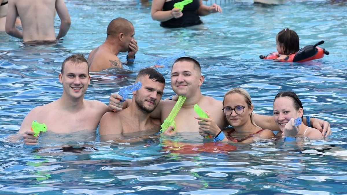 Vízipisztolycsata lesz a pápai strandon