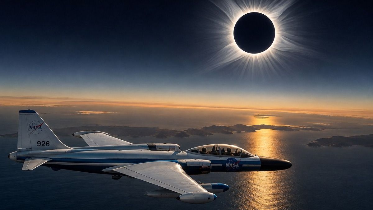 A NASA a napfogyatkozás nyomába ered: 15 kilométer magasból üldözik a Hold árnyékát