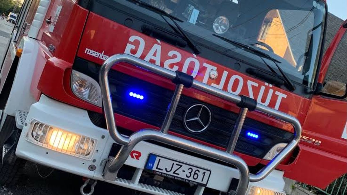 Teherautó kapott lángra Vaszaron