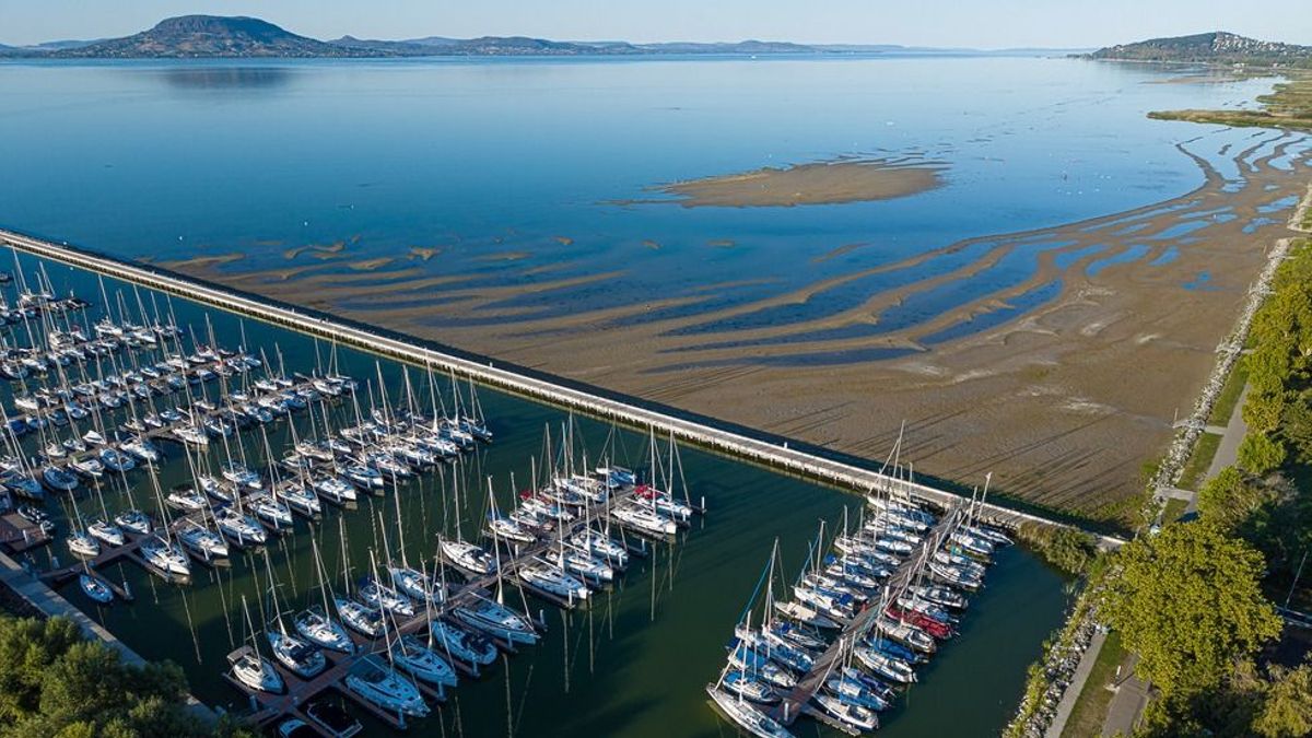 Még októberben is csökkenni fog a Balaton vízszintje az előrejelzések szerint