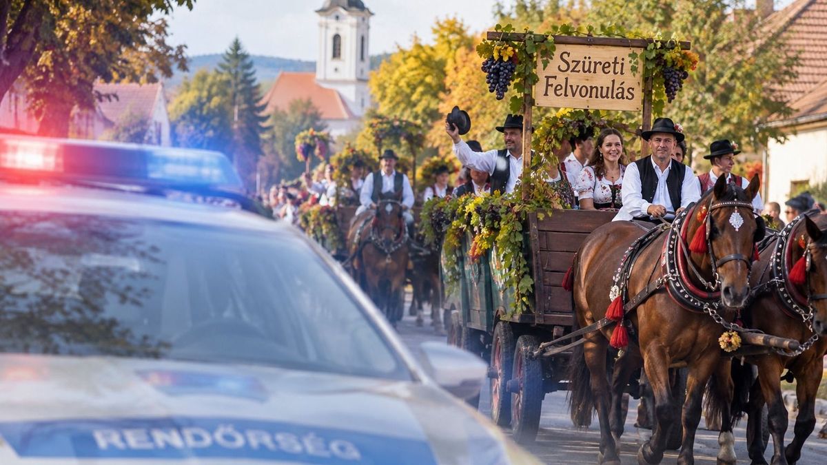 Bírságok a szüreti felvonulás után: egyeztetést sürget Pápateszér polgármestere