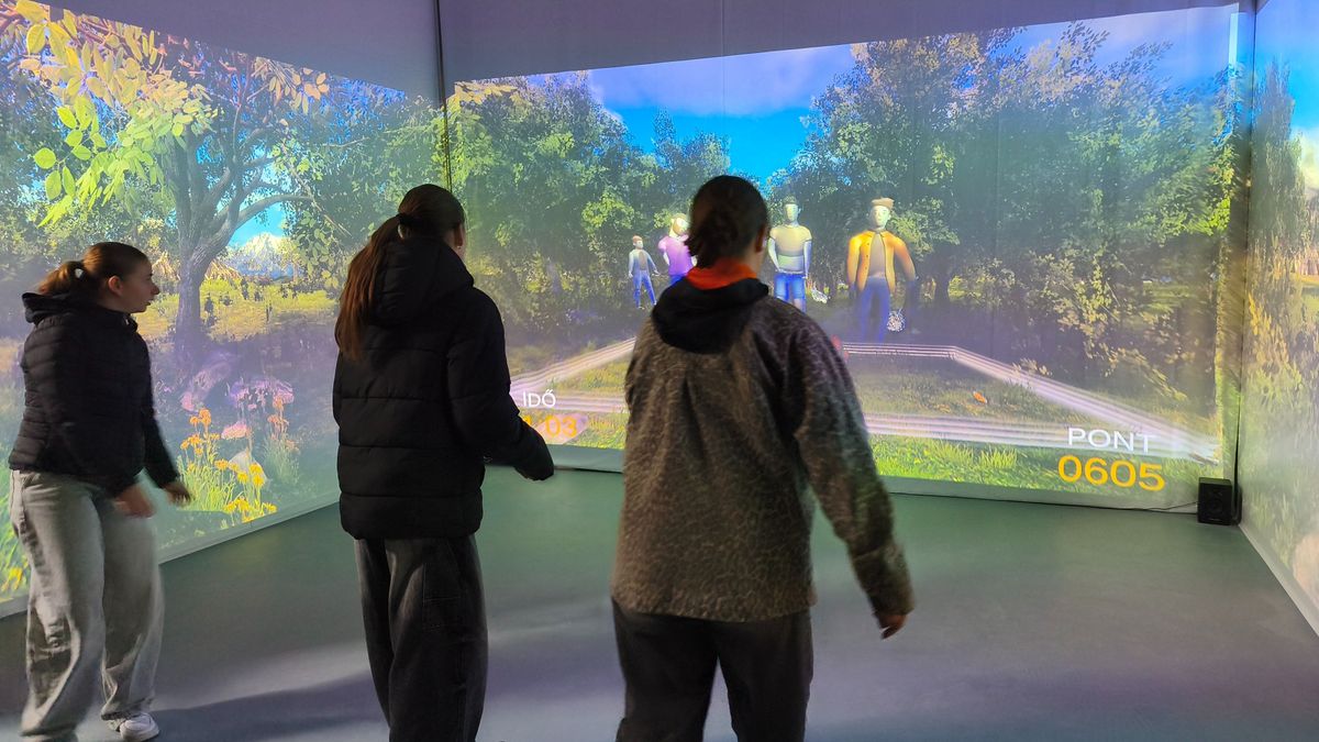 Időutazás virtuális dinókkal a Kriptonházban