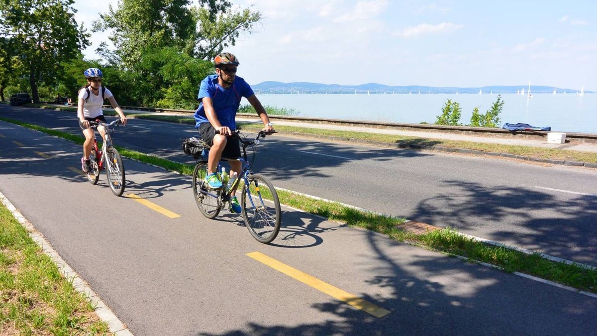 Ezek a Balaton legrosszabb bringaútjai – több szakasz is komoly kritikát kapott