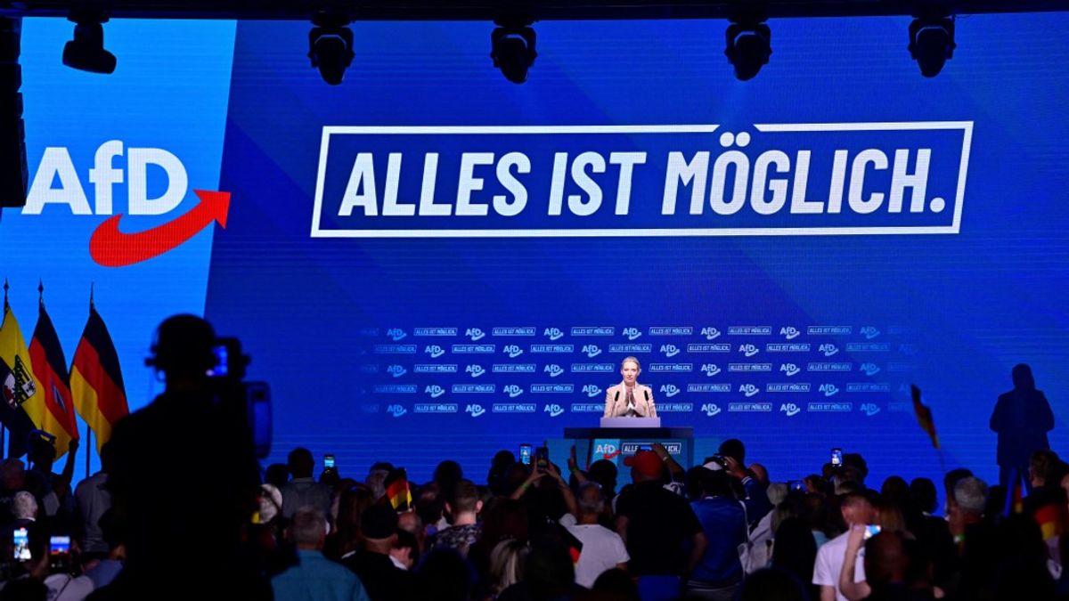 Az AfD történelmi győzelemre készül