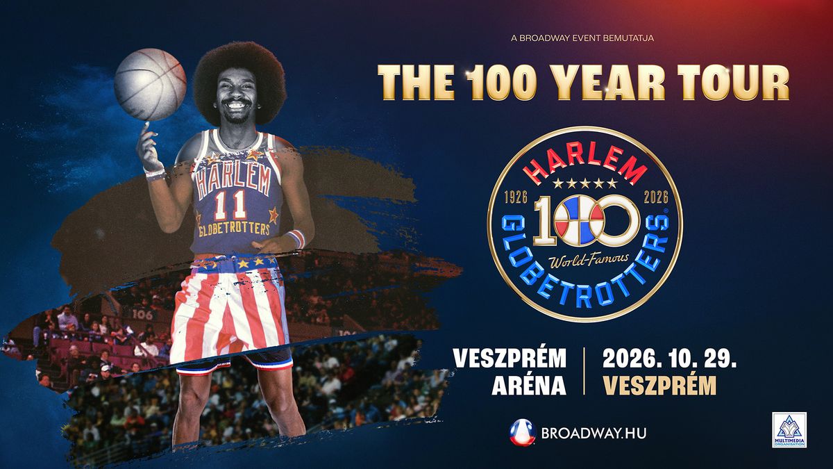Százéves jubileumi show-val érkezik Veszprémbe a Harlem Globetrotters