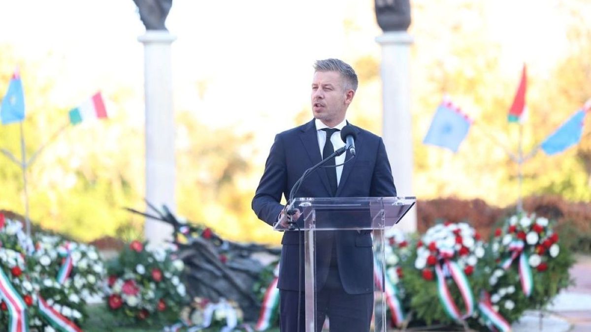 Magyar Péter Gyulán mondott beszédet, ezt üzente az aradi vértanúk emléknapján