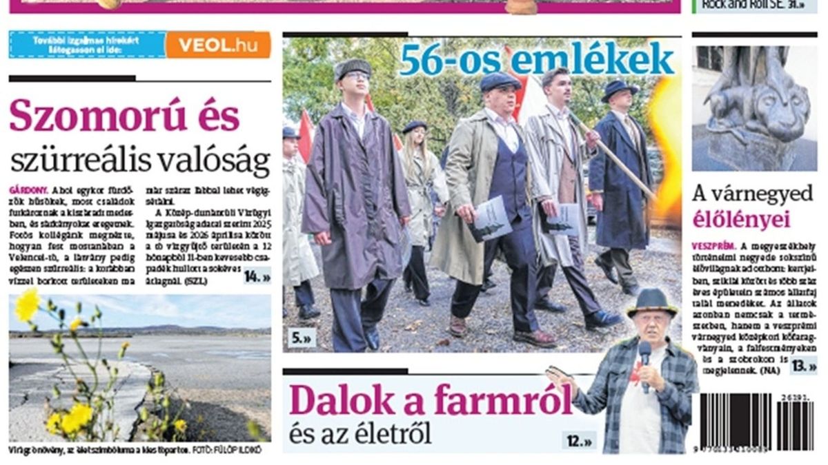 Bakonyi harcosok, 1956-os emlékek a Napló legfrissebb számában