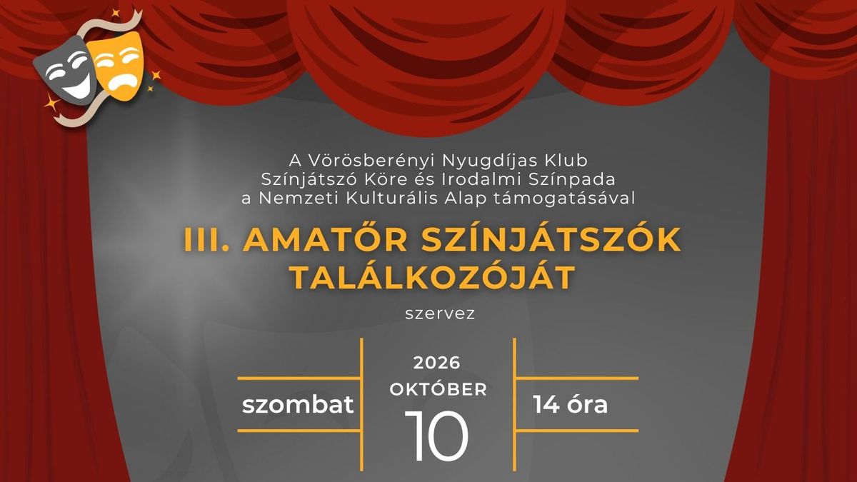 Amatőr színjátszók találkoznak Balatonalmádiban